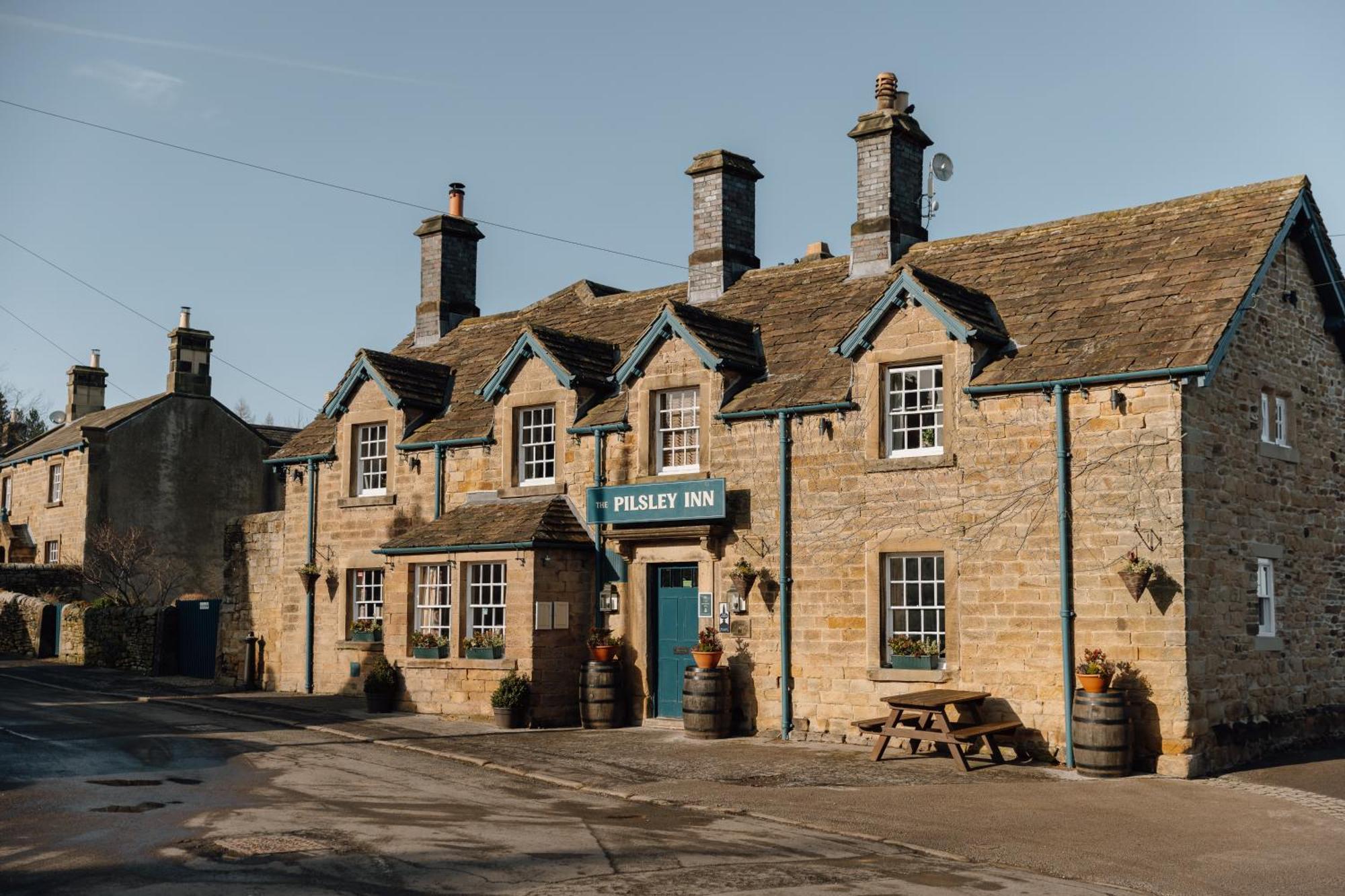 The Pilsley Inn - Chatsworth Baslow Eksteriør billede