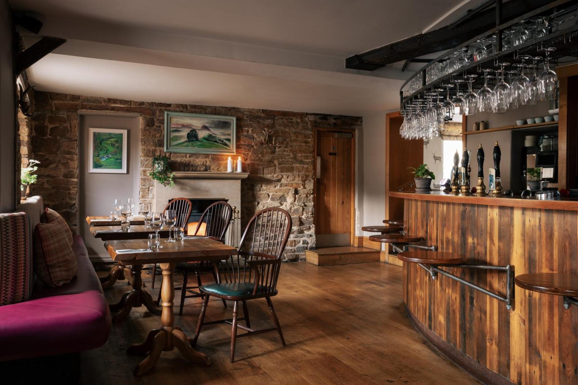 The Pilsley Inn - Chatsworth Baslow Eksteriør billede