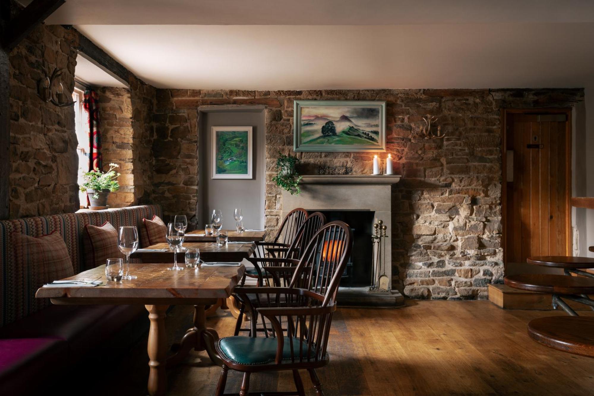 The Pilsley Inn - Chatsworth Baslow Eksteriør billede